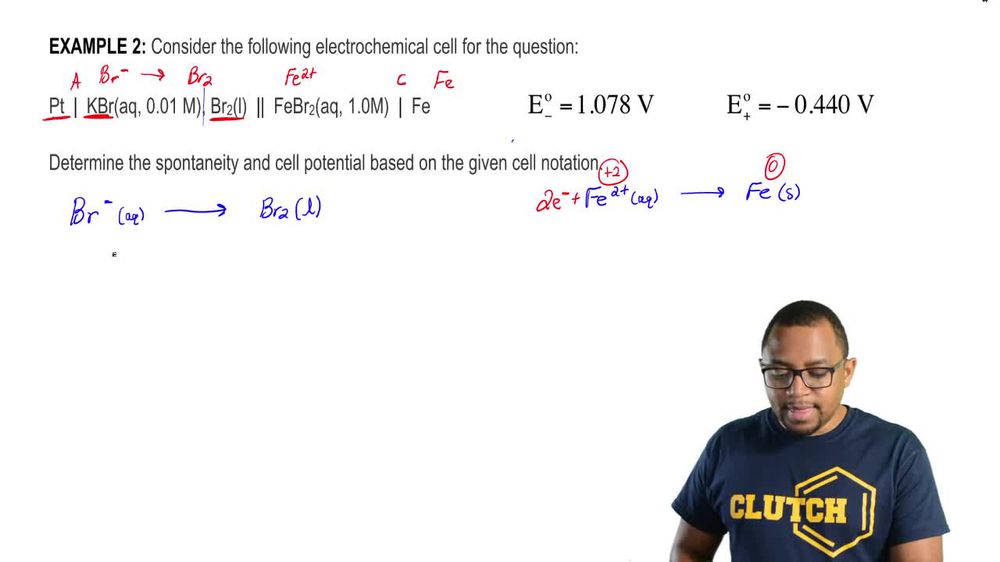 Nernst Equation Calculations 1