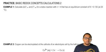 Basic Redoxs Calculations 2