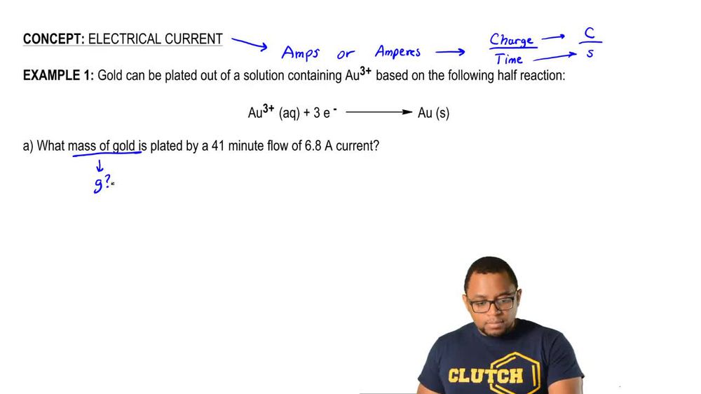 Electrolysis Calculations 1