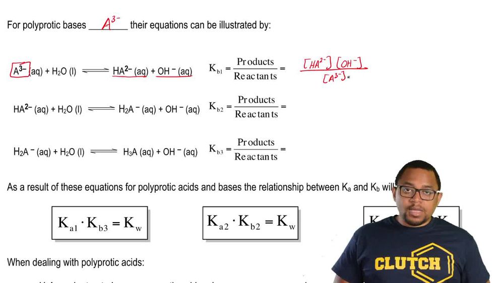 Polyprotic Bases