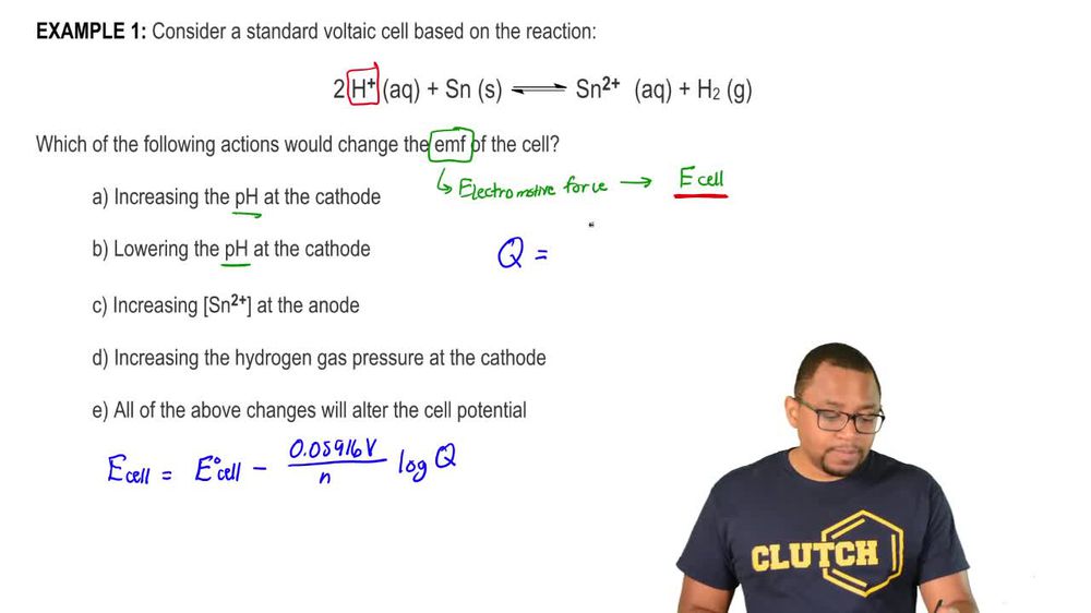 Nernst Equation Calculations 2