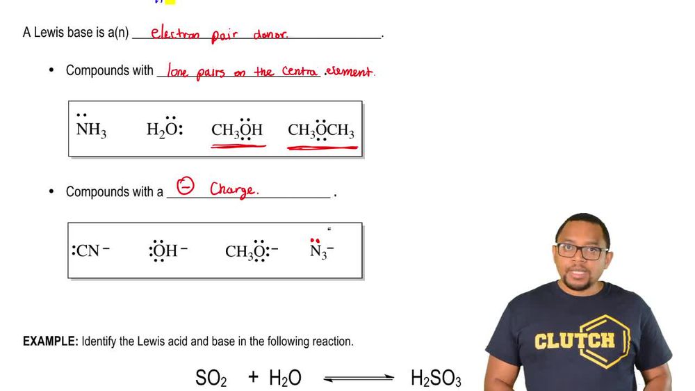 Lewis Acids and Bases