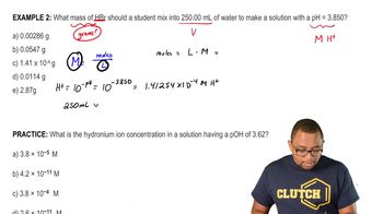 pH and pOH Calculations 1