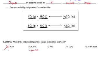 Acid Identification