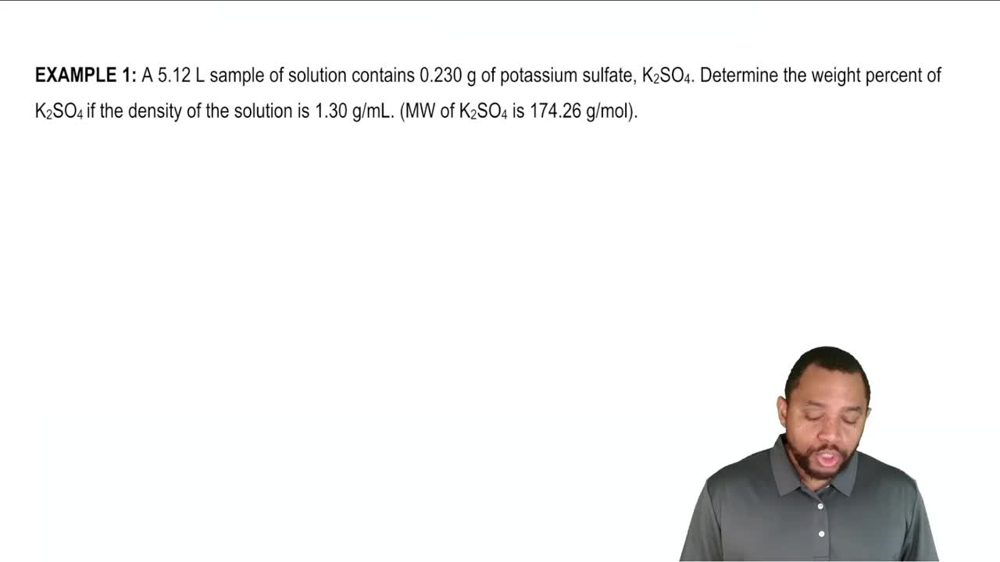 Volumetric Analysis Example 1