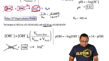 Diprotic Acid Titrations