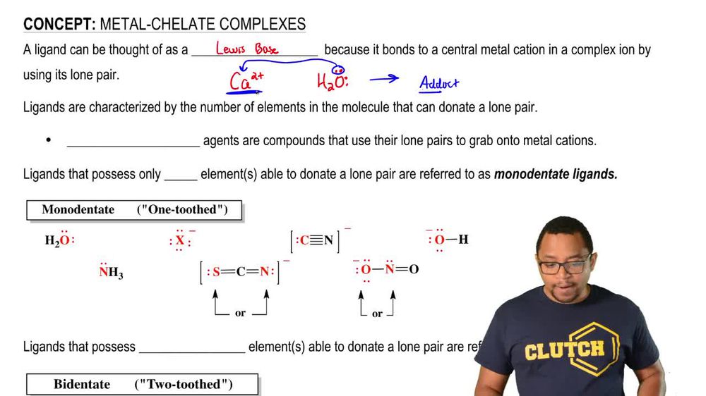 Metal Chelate Complexes