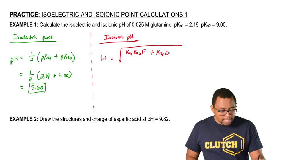 Isoelectric and Isoionic Points Calculations 1