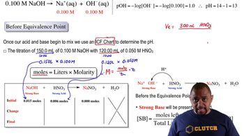 Strong Base-Strong Acid Titration