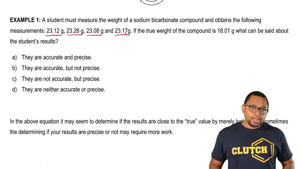 Precision and Accuracy