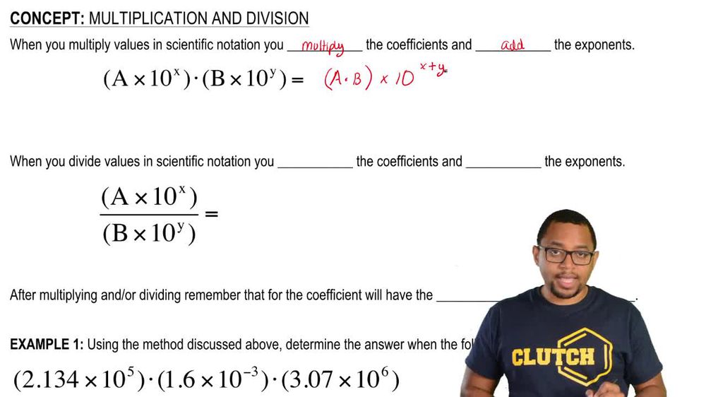 Multiplication and Division Operations
