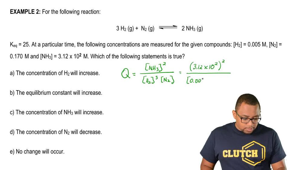 Reaction Quotient Calculations 1