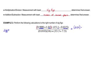Significant Figures