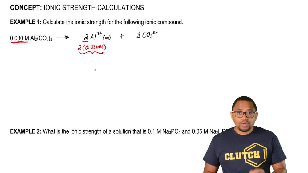 Ionic Strength Calculations