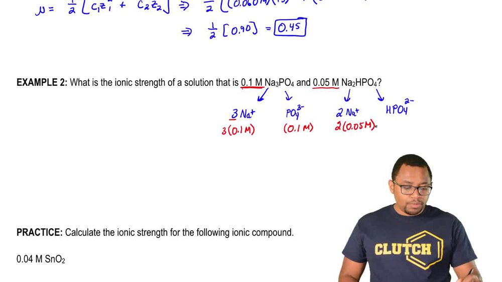 Ionic Strength Calculations