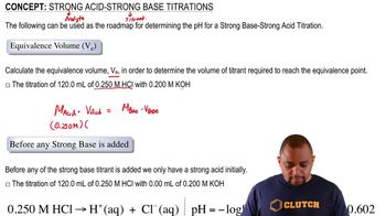 Strong Acid-Strong Base Titration