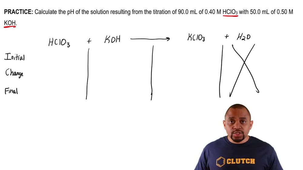 Strong Acid-Strong Base Calculations 1