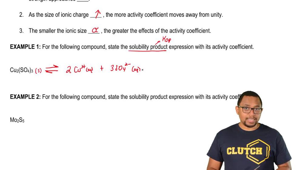 Activity Coefficient