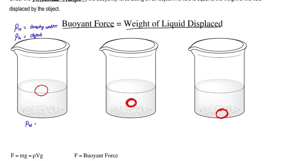 Buoyancy in Fluid