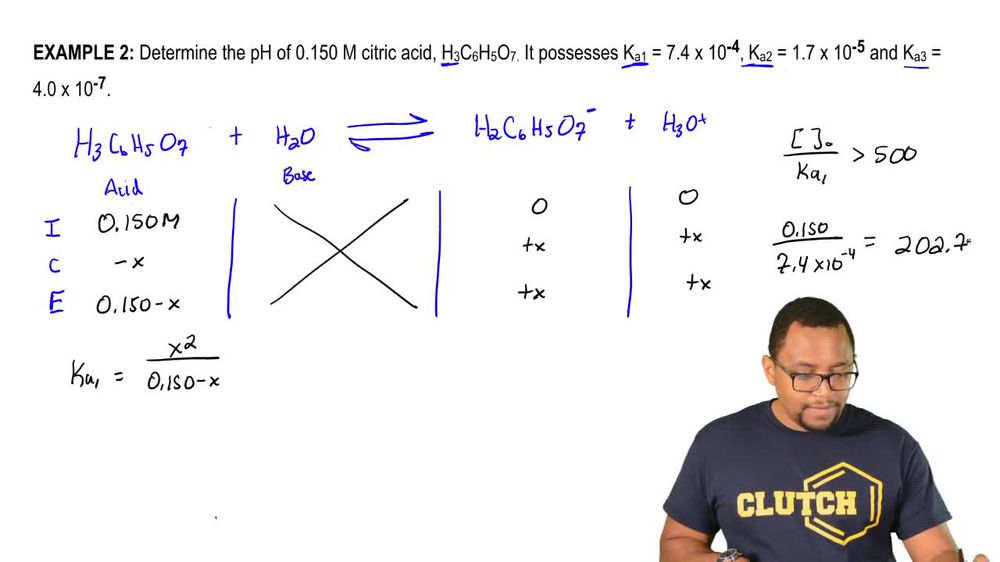 Polyprotic Acid Calculations 1