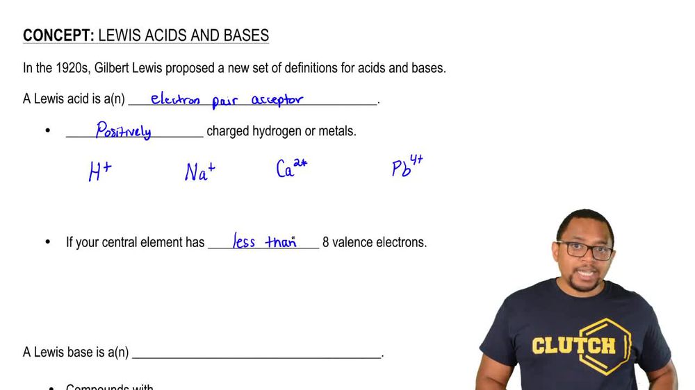 Lewis Acids and Bases