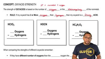 Oxyacid Strength