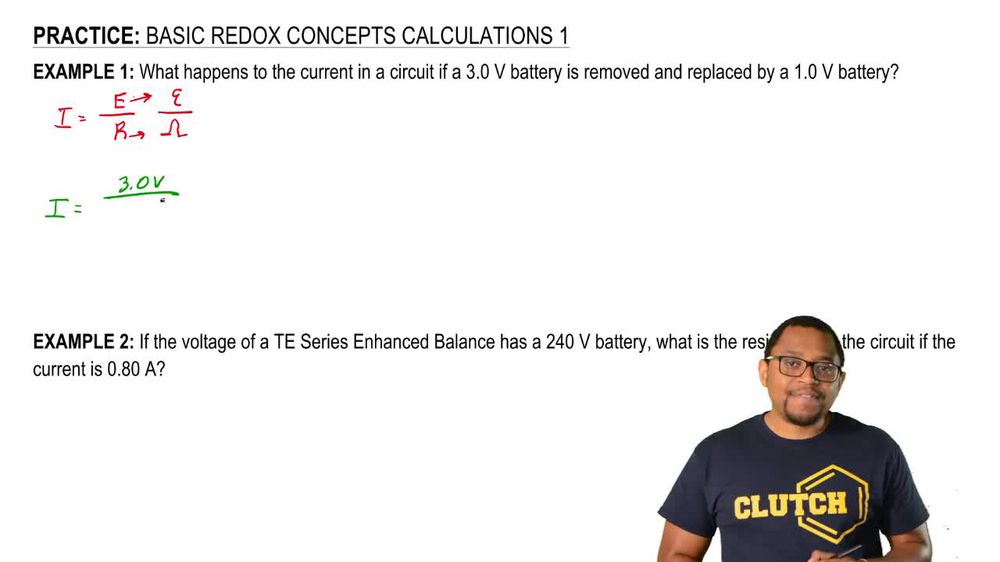 Basic Redoxs Calculations 1