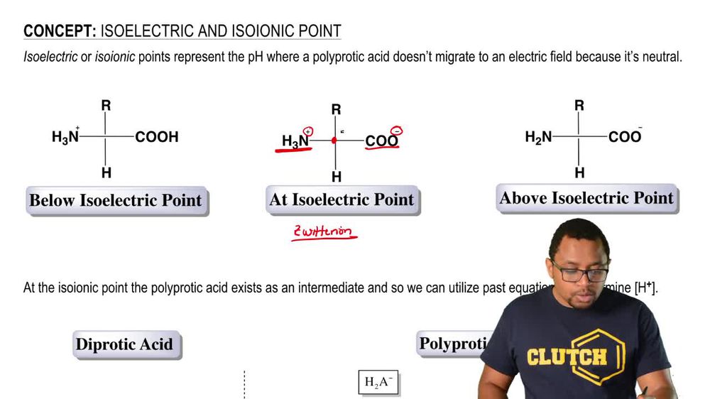 Isoelectric and Isoionic Points