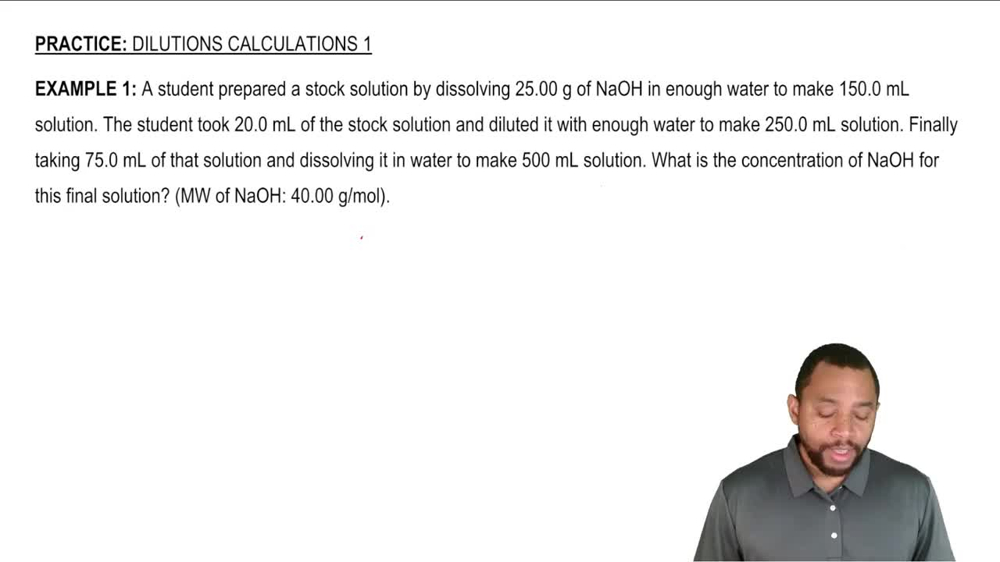 Volumetric Analysis Example 6