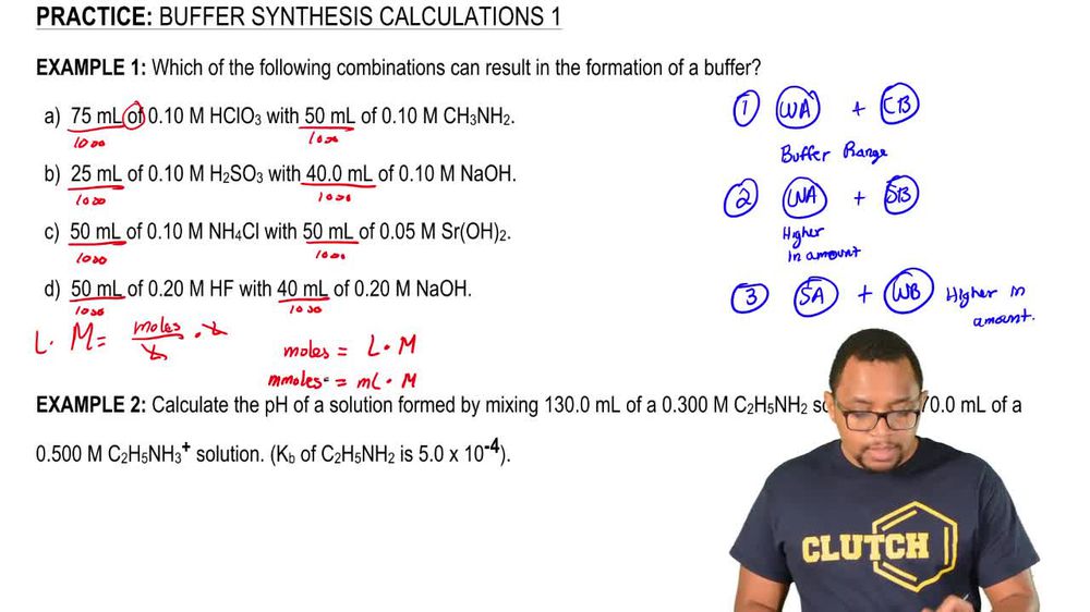 Buffer Synthesis Calculations 1
