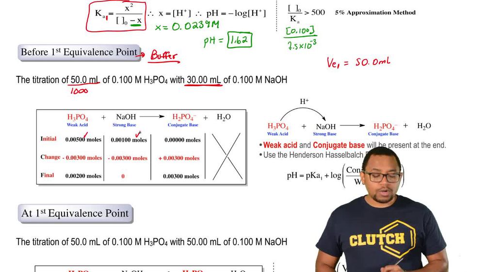 Polyprotic Acid Titrations