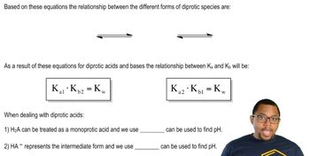 Diprotic Dissociation Constants