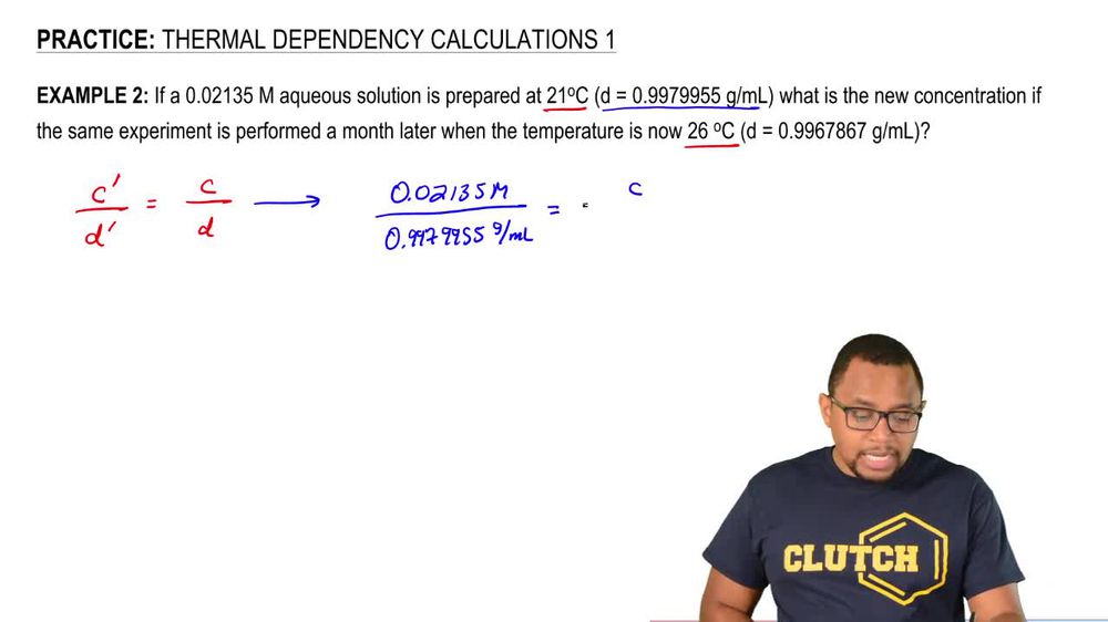 Thermal Dependency Calculations