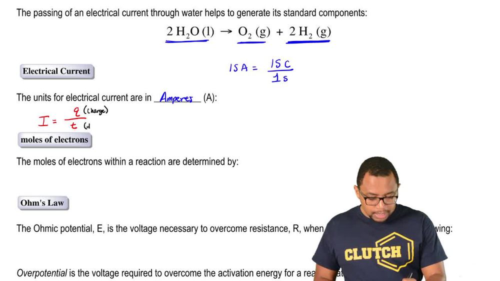 Fundamentals of Electrolysis