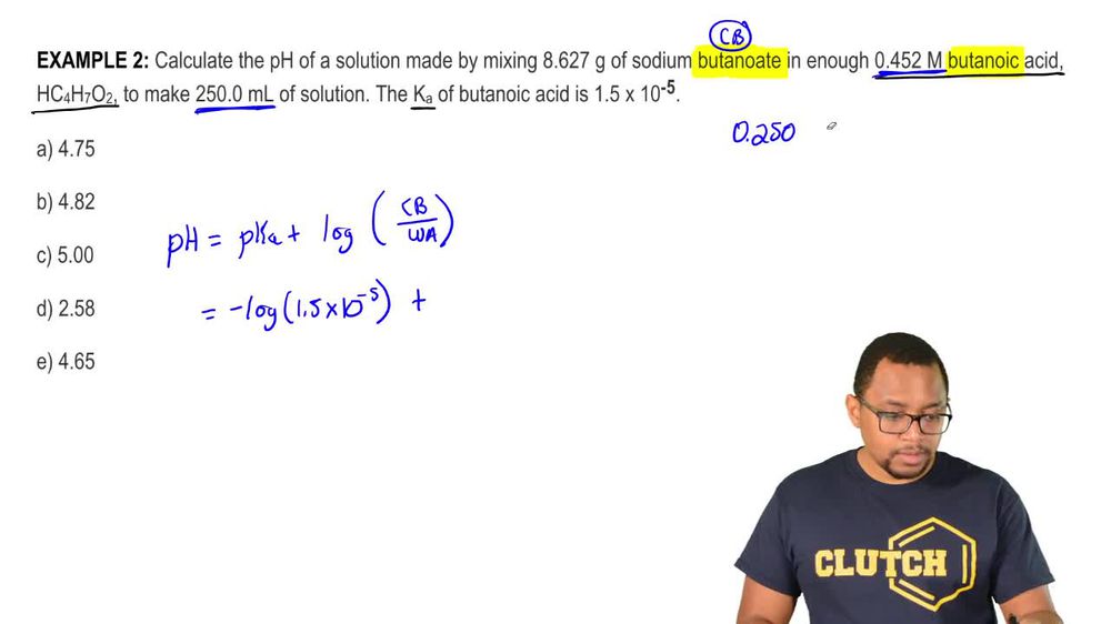 Buffer Synthesis Calculations 2