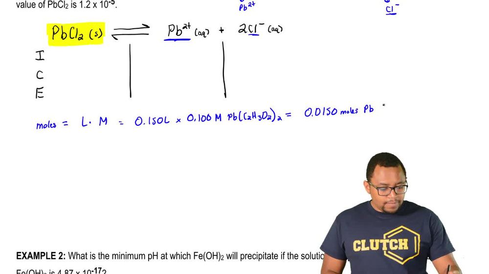 Reaction Quotient & Precipitation Calculations 1