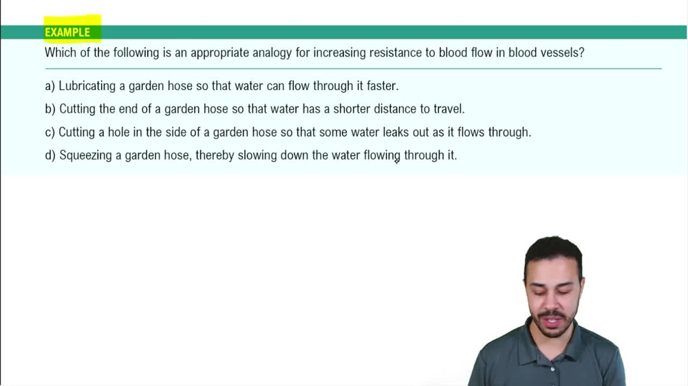 Introduction to Hemodynamics Example 1