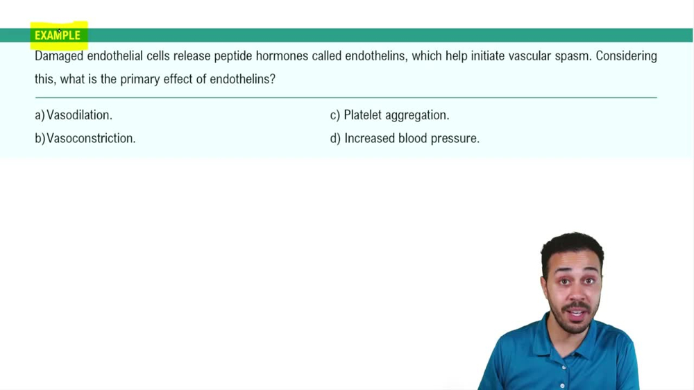 Platelets: Hemostasis Example 3