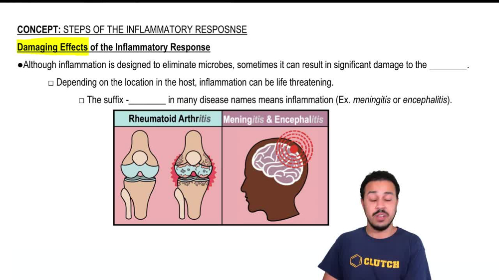 Damaging Effects of the Inflammatory Response