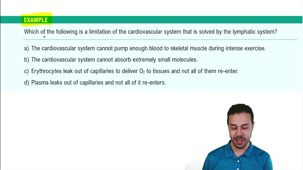 Introduction to the Lymphatic System Example 1