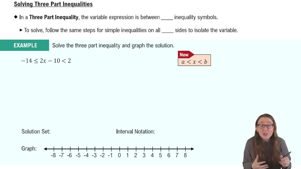 Solving Three Part Inequalities