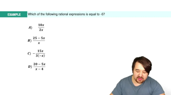 Simplifying Rational Expressions Example 2