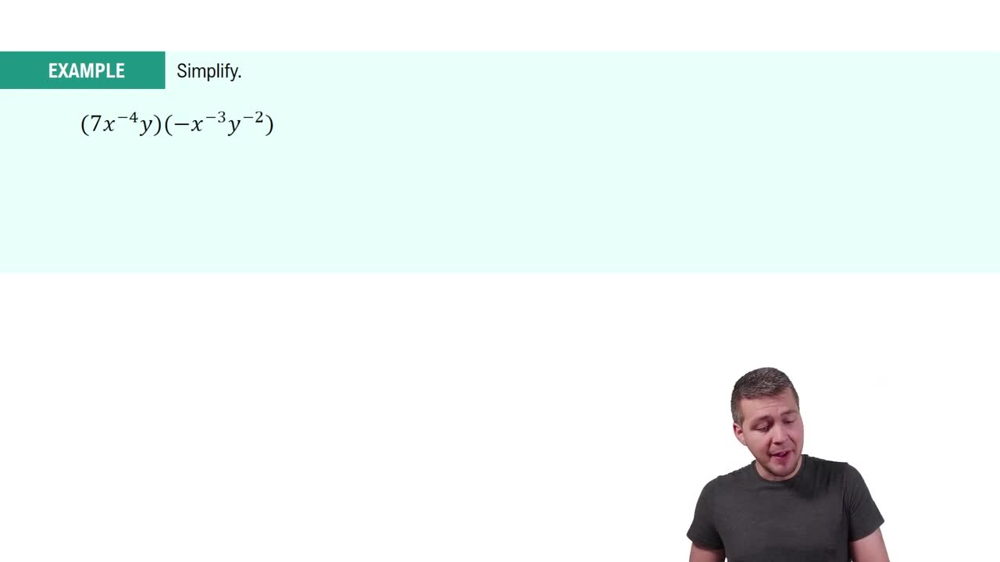 Negative Exponents Example 1