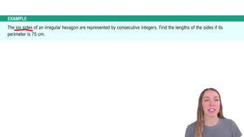 Consecutive Integers Problems Example 3