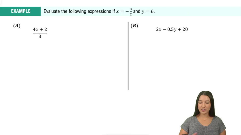 Evaluating Expressions Example 3