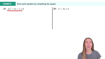 Complete the Square Example 1