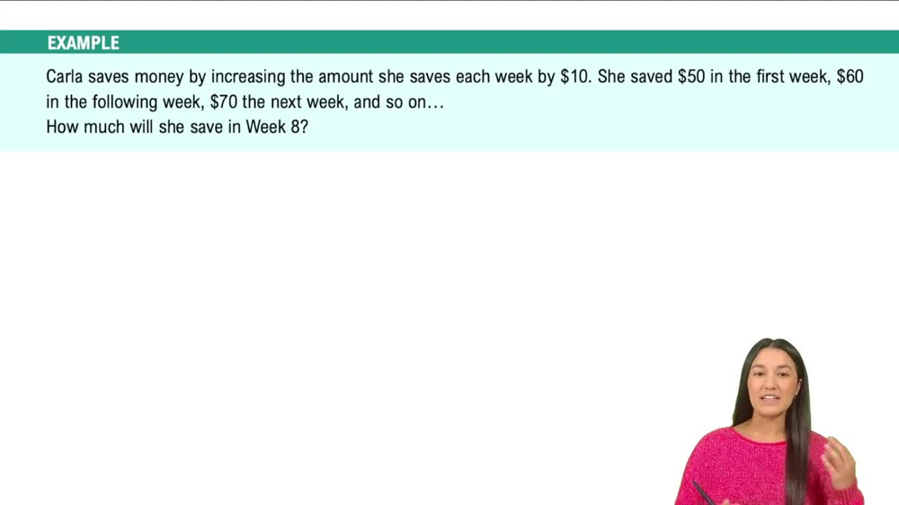 Writing a General Formula Example 7