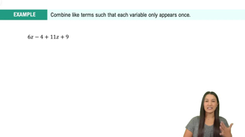 Like Terms Example 3