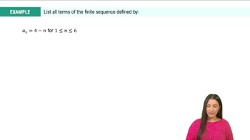 Intro to Sequences Example 2