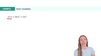Factoring Trinomials by Grouping (AC Method) Example 3